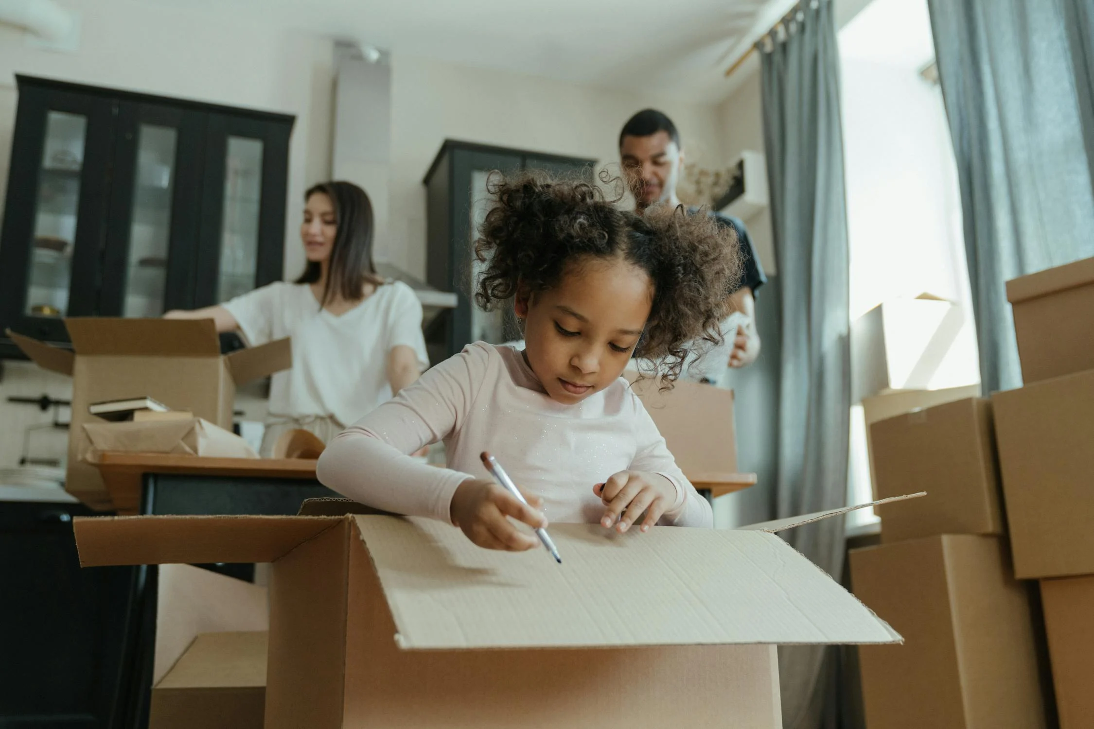 Déménagement familial à Genève